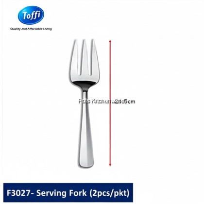 TOFFI Stainless Steel Cutlery Set Flatware Set Fork Spoon Knife F3000 Series TOFFI Stainless Steel Cutlery Set Flatware Set Fork Spoon Knife F3000 Series
