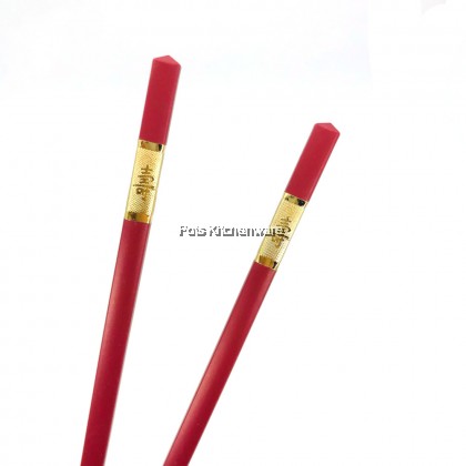 10 Pairs Chinese-Style Japanese Style Melamine Alloy Chopsticks 经典合金筷子Penyepit Cina - 0206201/QQ907G