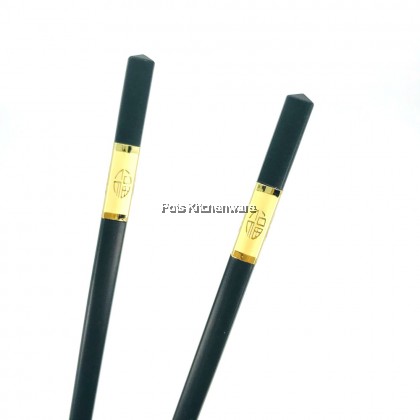 10 Pairs Chinese-Style Japanese Style Melamine Alloy Chopsticks 经典合金筷子Penyepit Cina - 0206201/QQ907G