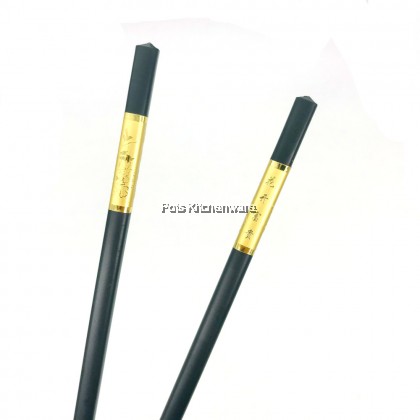 10 Pairs Chinese-Style Japanese Style Melamine Alloy Chopsticks 经典合金筷子Penyepit Cina - 0206201/QQ907G