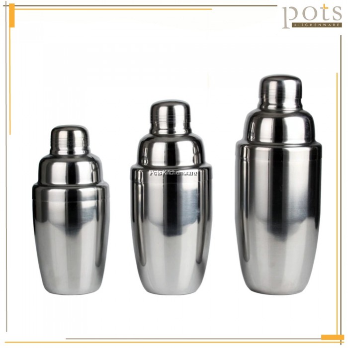Stainless Steel Bar Cocktail Shaker Drink Mixer Cup with Strainer