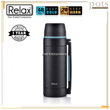 Relax 2000ml Stainless Steel SUS 304 Travelling Thermal Flask Thermos Bottle 大容量保温壶保温罐 - D3520