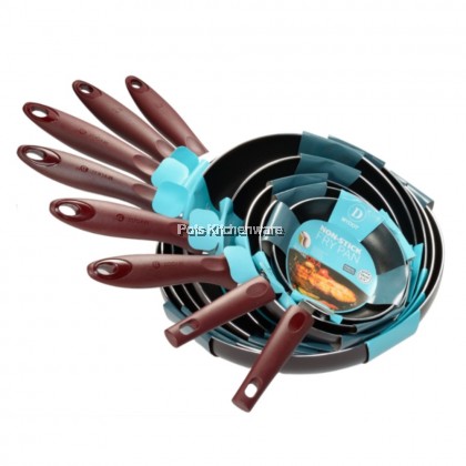 MyDot Non Stick Lightweight Frying Pan Stir Fry Pan Kuali Leper Tidak Melekat 不粘锅 - 0060-00