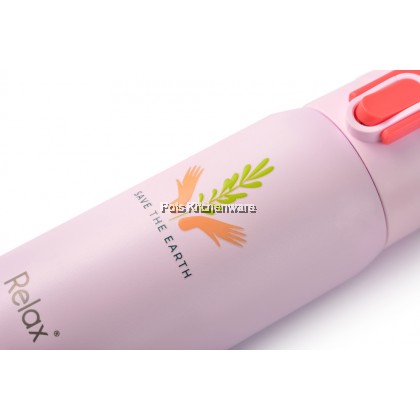 Relax SUS304 18.8 Stainless Steel Keep Warm Cold Thermal Flask Thermos Bottle Botol Air Tahan Panas 保温瓶保温壶 - D3835