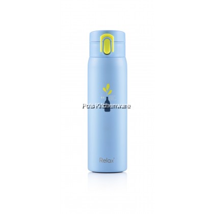 Relax SUS304 18.8 Stainless Steel Keep Warm Cold Thermal Flask Thermos Bottle Botol Air Tahan Panas 保温瓶保温壶 - D3835