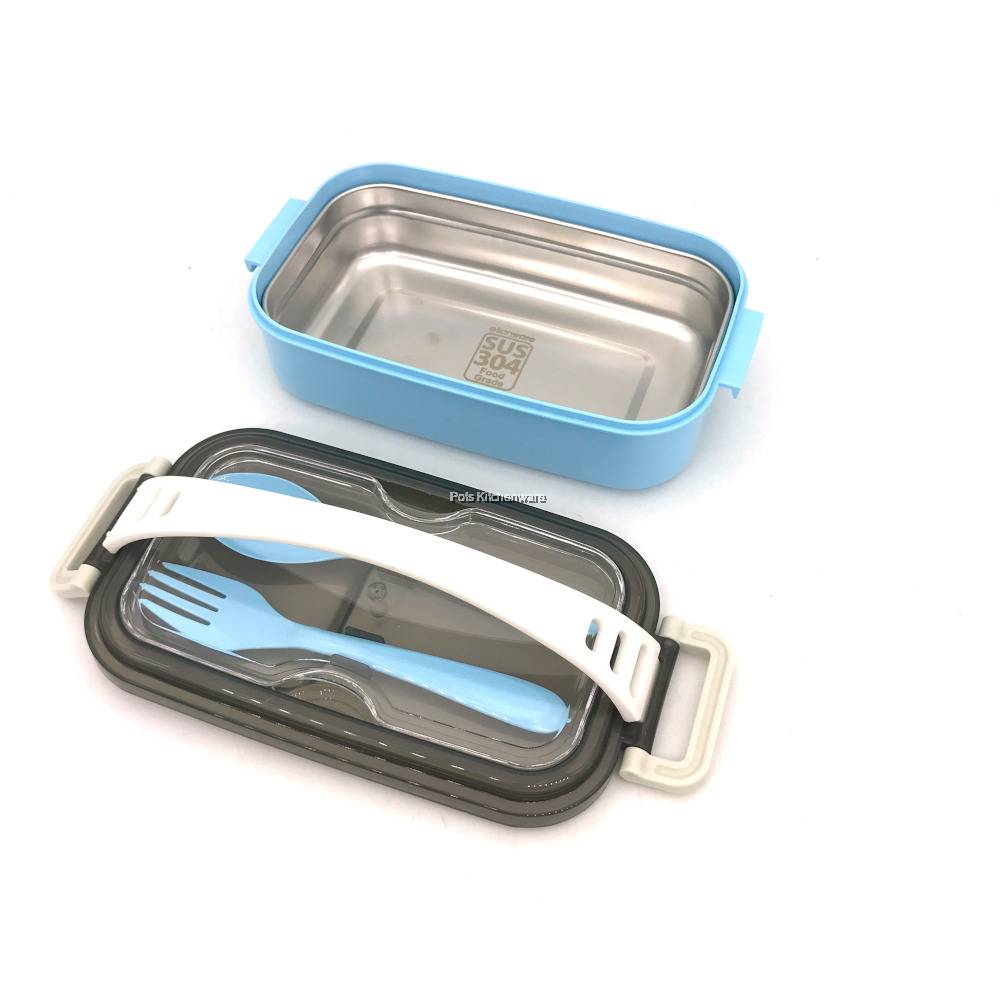 Elianware SUS304 Stainless Steel 1/2 Compartment BPA FREE Lunch Box