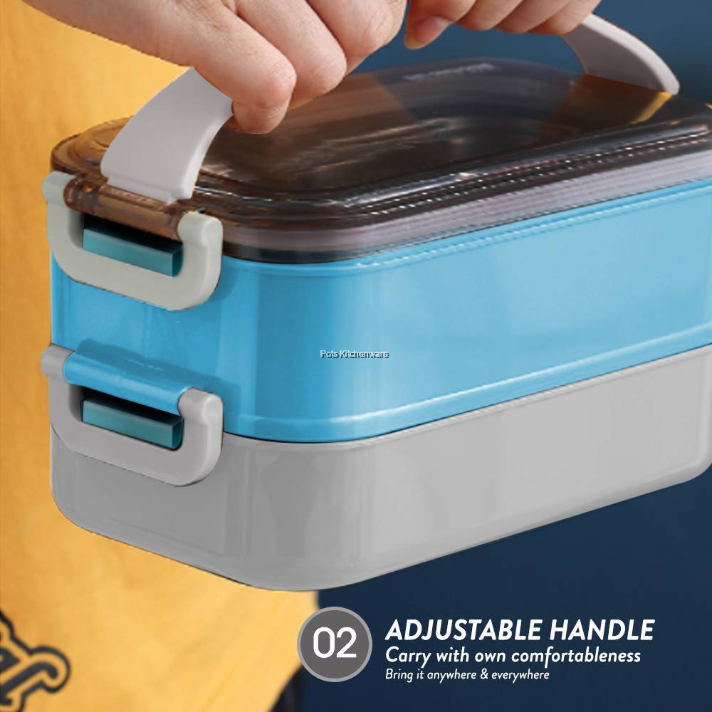 Elianware SUS304 Stainless Steel BPA FREE Lunch Box Food Container