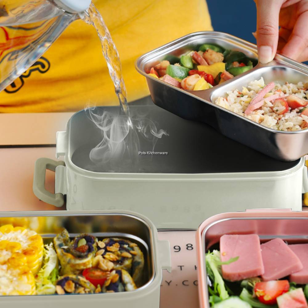 Elianware SUS304 Stainless Steel BPA FREE Lunch Box Food Container