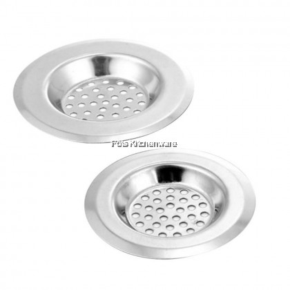 Stainless Steel Sink Filter Basin Residue Strainer Basket Drainer 不锈钢厕所厨房水槽过滤网 - X1003PM