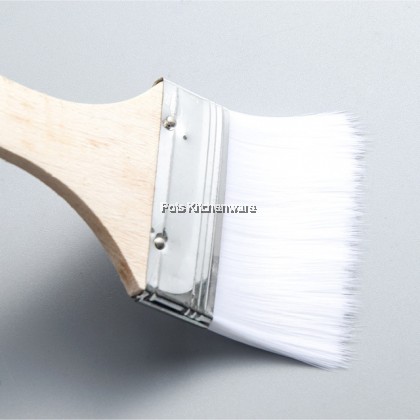 3pcs Flat Nylon Bristle Cooking Pastry Brush Wooden Handle (3/4inch/1inch/1.25inch/1.5inch) - PL67M 3pcs Flat Nylon Bristle Cooking Pastry Brush Wooden Handle (3/4inch/1inch/1.25inch/1.5inch) - PL67M