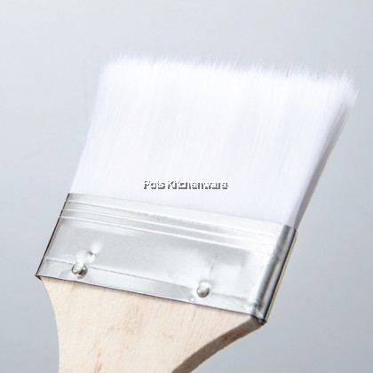 3pcs Flat Nylon Bristle Cooking Pastry Brush Wooden Handle (3/4inch/1inch/1.25inch/1.5inch) - PL67M 3pcs Flat Nylon Bristle Cooking Pastry Brush Wooden Handle (3/4inch/1inch/1.25inch/1.5inch) - PL67M