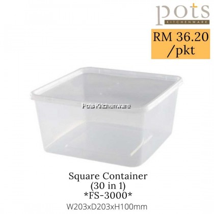 Felton BPA Free Plastic Round Rectangle Square Disposable Take Away Food Container