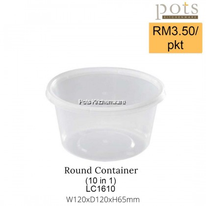 Felton BPA Free Plastic Round Rectangle Square Disposable Take Away Food Container