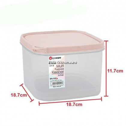 Elianware BPA Free Plastic Stackable Airtight Food Snack Container Keeper Storage - E1774M