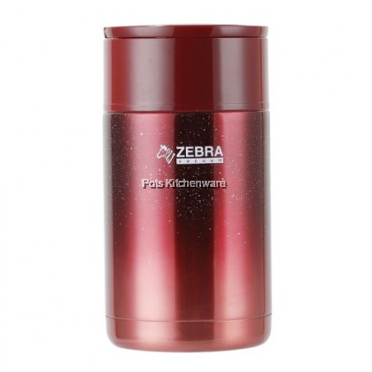 100% Original Zebra Thailand 泰国斑马牌 SUS304 Stainless Steel Wisdom II Keep Warm Vacuum Food Jar Container 保温壶 - Z152409M