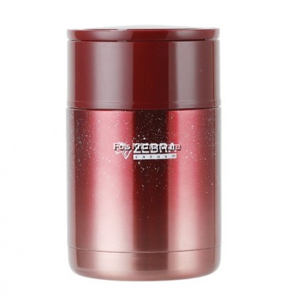 100% Original Zebra Thailand 泰国斑马牌 SUS304 Stainless Steel Wisdom II Keep Warm Vacuum Food Jar Container 保温壶 - Z152409M