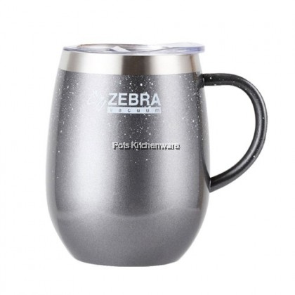 100% Original Zebra Thailand 泰国斑马牌 SUS304 Stainless Steel Wisdom II Keep Warm Cold Vacuum Mug Cup With Handle 保温杯 - Z112970