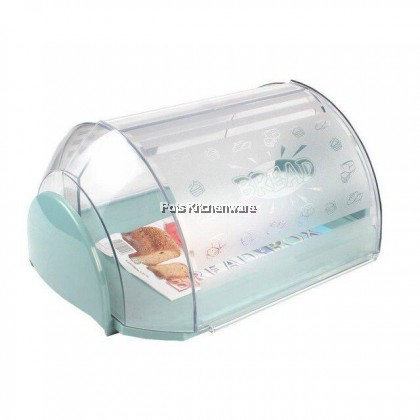 Elianware BPA FREE Plastic Bread Box Cakes Container with Cover - E125