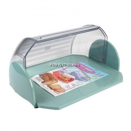 Elianware BPA FREE Plastic Bread Box Cakes Container with Cover - E125