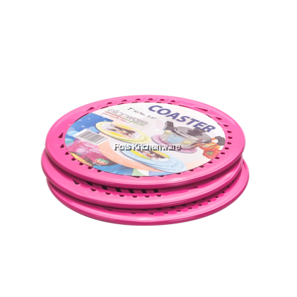 3pc-Set Elianware Plastic Coaster Table Mat Anti Slip Pelapik (7inch/8inch) - E57M 3pc-Set Elianware Plastic Coaster Table Mat Anti Slip Pelapik (7inch/8inch) - E57M