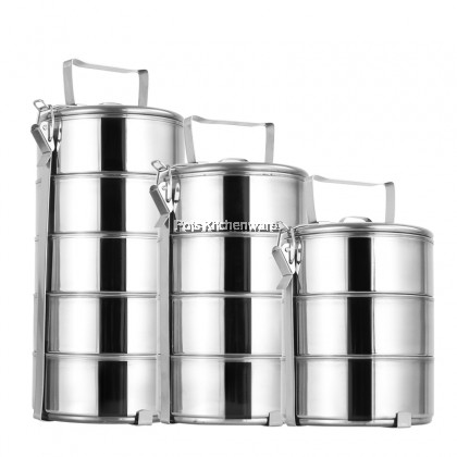 High Quality Stainless Steel Takeaway Lunch Box Multi Level Layer Tiffin Carrier Food Storage - SL1020CM