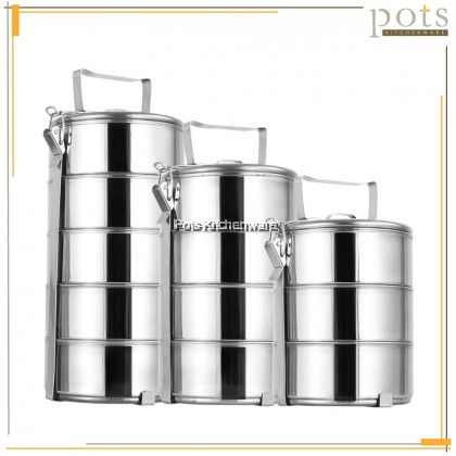 High Quality Stainless Steel Takeaway Lunch Box Multi Level Layer Tiffin Carrier Food Storage - SL1020CM
