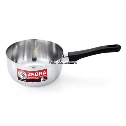 100% Original Zebra Thailand 泰国斑马牌 Stainless Steel SUS304 Japanese Saucepan Milkpot with Spout - Z166307M