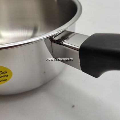 100% Original Zebra Thailand 泰国斑马牌 Stainless Steel SUS304 Japanese Saucepan Milkpot with Spout - Z166307M