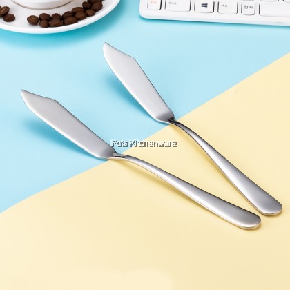 2pcs Ericca High Quality Thick Stainless Steel Butter Knife Spreader Fish Knives - 010360105BK