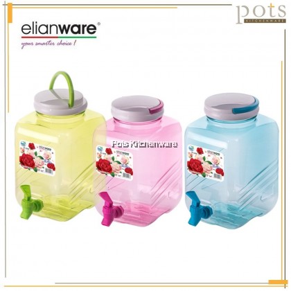 Elianware 5 Litre BPA FREE High Quality Portable Colorful Durable Water Juice Syrup Dispenser - E1502 Elianware 5 Litre BPA FREE High Quality Portable Colorful Durable Water Juice Syrup Dispenser - E1502
