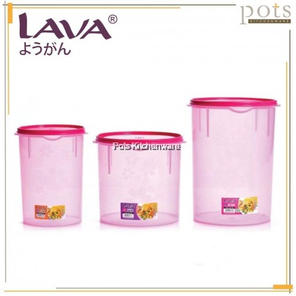 Lava Air Tight BPA FREE Food Container Canister Bekas Kedap Udara Kuih Biskut (5.9L/9.5L/13L) - CST777M