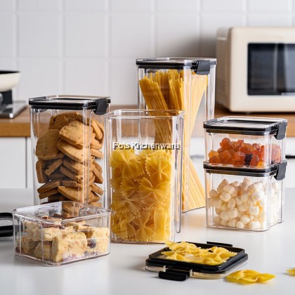 Lava Mooca Airtight Food Container Food Storage Stackable Kitchen Organizer Storage Container Tupperware Set- CST5522M Lava Mooca Airtight Food Container Food Storage Stackable Kitchen Organizer Storage Container Tupperware Set- CST5522M