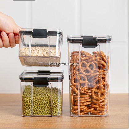 Lava Mooca Airtight Food Container Food Storage Stackable Kitchen Organizer Storage Container Tupperware Set- CST5522M Lava Mooca Airtight Food Container Food Storage Stackable Kitchen Organizer Storage Container Tupperware Set- CST5522M