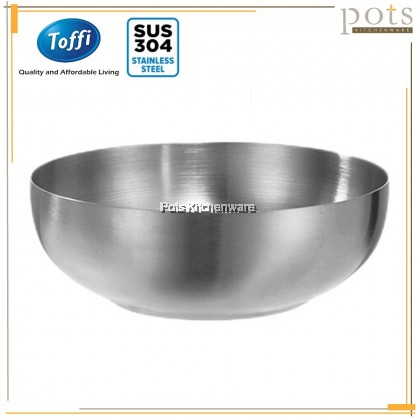 Toffi SUS304 Stainless Steel Korean Dishes Rice Bowl Condiment Sauce Small Bowl Sos Pinggan Kecil Mangkuk Korean Nasi 不锈钢韩式油碟蘸料碟饭碗 - K3408M