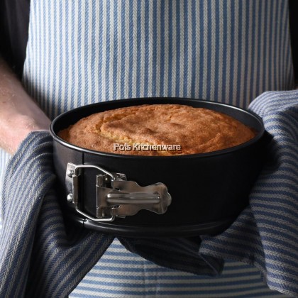 Non Stick Round Spring Form Baking Pan Loose Base Removable Bottom Cake Mold Acuan Kek (6inch/7inch/8inch/9inch) - 62SF306M Non Stick Round Spring Form Baking Pan Loose Base Removable Bottom Cake Mold Acuan Kek (6inch/7inch/8inch/9inch) - 62SF306M