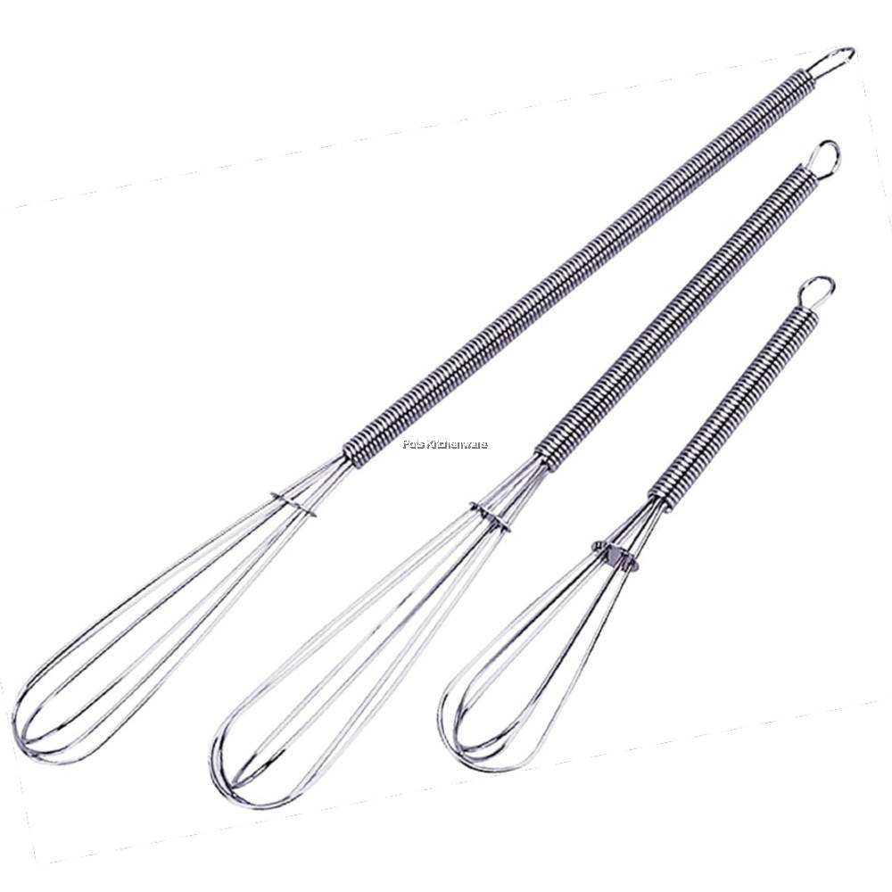 Mini Stainless Steel Stirring Whisk Baking Small Cream Whisk Egg Whisk