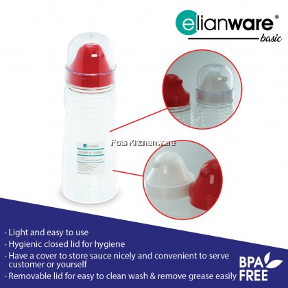 Elianware BPA FREE Leakproof Sauce Bottle Vinegar Oil Bottle Botol Sos Plastik 塑料酱油瓶 - E913914