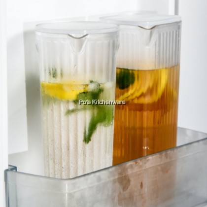 LAVA Transparent Acrylic PC Plastic Water Jug Cold Water Bottle Lined Cup Jug Air Cawan 透明塑料亚克力水壶水杯 - 