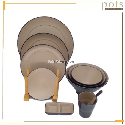 3pcs Melamine T-Series Bowl Noodle, Bowl Soup, Tumbler, Dish or Plate, mangkuk pinggan - MEG-T1000M
