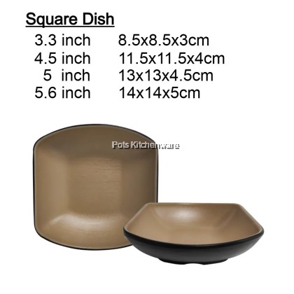 3pcs Melamine T-Series Bowl Noodle, Bowl Soup, Tumbler, Dish or Plate, mangkuk pinggan - MEG-T1000M