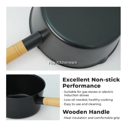 Home Perfect Stainless Steel Non Stick Sauce Pan, Wok, Fry Pan & Paella Pan ; Keluli Tahan Karat Tidak Melekat Kuali Sos,, Kuali Goreng & Kuali Paella  不锈钢不粘煎锅、 炒锅、酱锅和海鲜饭锅