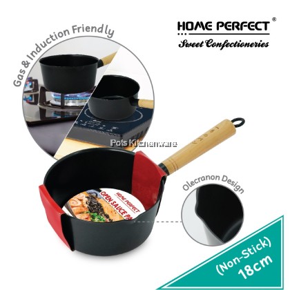 Home Perfect Stainless Steel Non Stick Sauce Pan, Wok, Fry Pan & Paella Pan ; Keluli Tahan Karat Tidak Melekat Kuali Sos,, Kuali Goreng & Kuali Paella  不锈钢不粘煎锅、 炒锅、酱锅和海鲜饭锅
