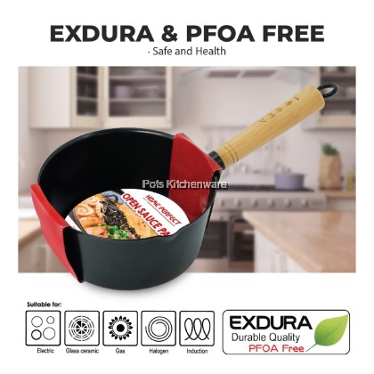 Home Perfect Stainless Steel Non Stick Sauce Pan, Wok, Fry Pan & Paella Pan ; Keluli Tahan Karat Tidak Melekat Kuali Sos,, Kuali Goreng & Kuali Paella  不锈钢不粘煎锅、 炒锅、酱锅和海鲜饭锅