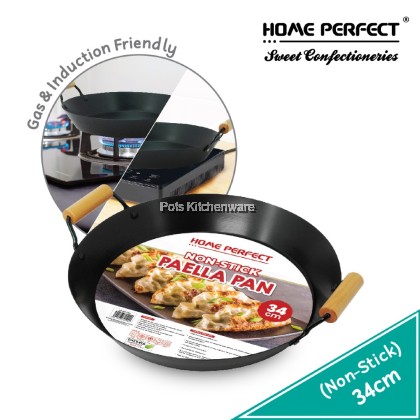 Home Perfect Stainless Steel Non Stick Sauce Pan, Wok, Fry Pan & Paella Pan ; Keluli Tahan Karat Tidak Melekat Kuali Sos,, Kuali Goreng & Kuali Paella  不锈钢不粘煎锅、 炒锅、酱锅和海鲜饭锅