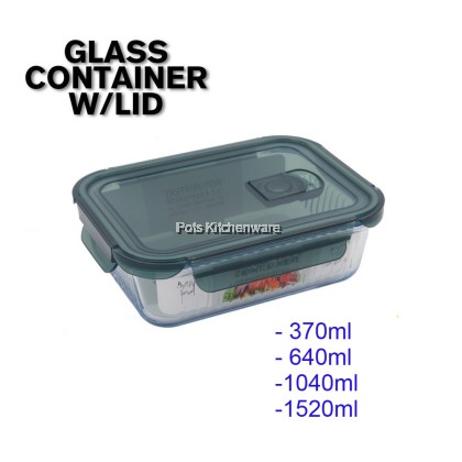 Glass Square Rectangular Heat Resistant Cold Resistant Container With Lid; Kaca Segiempat Tahan Panas Tahan Sejuk Dengan Penutup; 方形长方形耐热耐冷玻璃带盖容器 Glass Square Rectangular Heat Resistant Cold Resistant Container With Lid; Kaca Segiempat Tahan Panas Tahan Sejuk Dengan Penutup; 方形长方形耐热耐冷玻璃带盖容器
