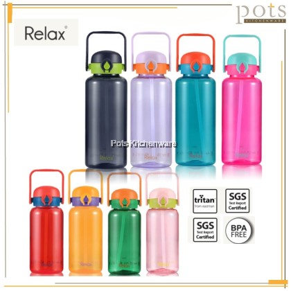 Relax Tritan BPA Free 800ml 1200ml Kids Water Bottle Tumbler; Botol Air Kanak-kanak; 儿童小孩水壶水罐