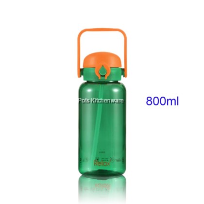 Relax Tritan BPA Free 800ml 1200ml Kids Water Bottle Tumbler; Botol Air Kanak-kanak; 儿童小孩水壶水罐