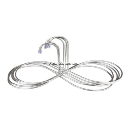SUS304 Stainless Steel Extra Thicker Hanger/ 8 Shape Drying Clothers/ Clother Hanger Long Shape/ Penyangkut Pakaian Bentuk Panjang Bulat 不锈钢加厚衣架/8形晾衣架/长形衣架 SUS304 Stainless Steel Extra Thicker Hanger/ 8 Shape Drying Clothers/ Clother Hanger Long Shape/ Penyangkut Pakaian Bentuk Panjang Bulat 不锈钢加厚衣架/8形晾衣架/长形衣架