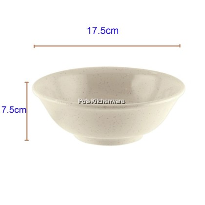 Eagle Melamine Round Rice Soup Bowl Marble Stone Color; Mangkuk Sup Nasi Bulat Melamin Warna Batu Marmar; 圆形大理石纹石色饭汤碗