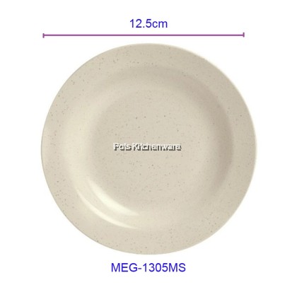 Eagle Melamine Round Rim Plate Soup Plate Meat Plate Marble Stone Color; Pinggan Rim Bulat Pinggan Sup Pinggan Daging Bulat Melamin Warna Batu Marmar; 圆形大理石纹石色饭圆边盘 汤盘 肉盘